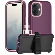 New Armored Robot Multi-color Shockproof Cell Phone case with Belt Clip for Iphone 16 15 16 PRO MAX