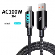 1.2M 100W USB to Type-C Digital Display Data Cable Fast Charging Cable