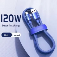 durable High Quality 120W Fast Charging Data Cable Usb a Charging Type C