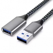 USB2.0 A male to Female USB2.0 extend Fast Nylon Braided Micro Usb Data Cable