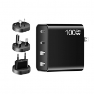 100W Fast Charging Travel Type-c PD Wall Charger Multifunction Block