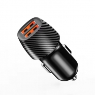 QC3.0 Fast Car Charging 24W Usb Type C Car Charger Dual Usb Fast Mini Car Chargers